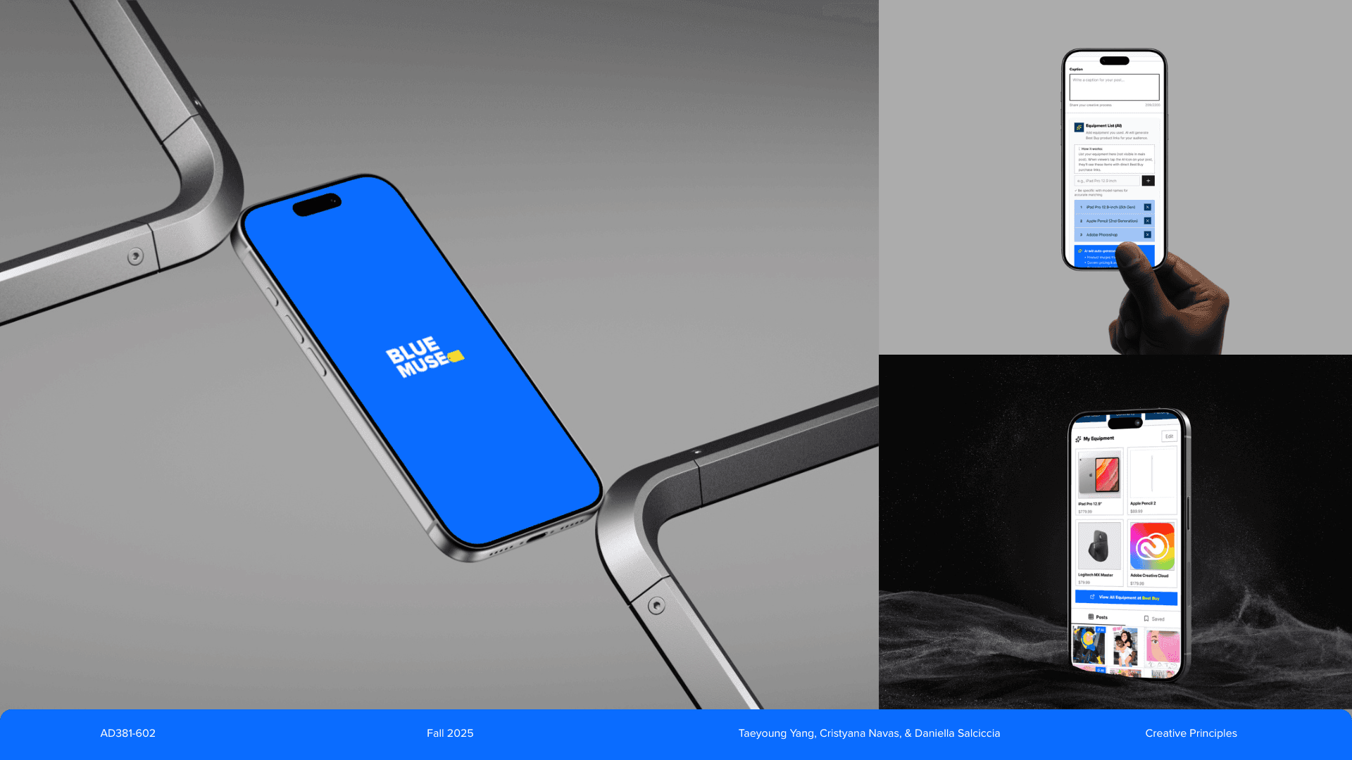 BlueMuse wireframe 1